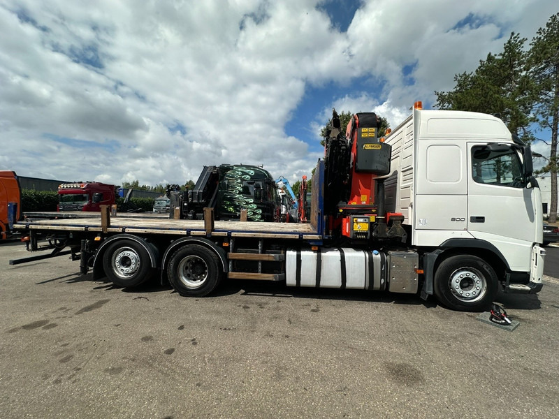 Volvo FH 500 6X2 + CRANE PALFINGER PK50002 E 6x - RETARDER - PLATFORM 6m20 - TWISTLOCKS 20' - 561.000km - EURO 5 - 크레인 트럭 : 사진 5 Volvo FH 500 6X2 + CRANE PALFINGER PK50002 E 6x - RETARDER - PLATFORM 6m20 - TWISTLOCKS 20' - 561.000km - EURO 5 - 크레인 트럭 : 사진 5