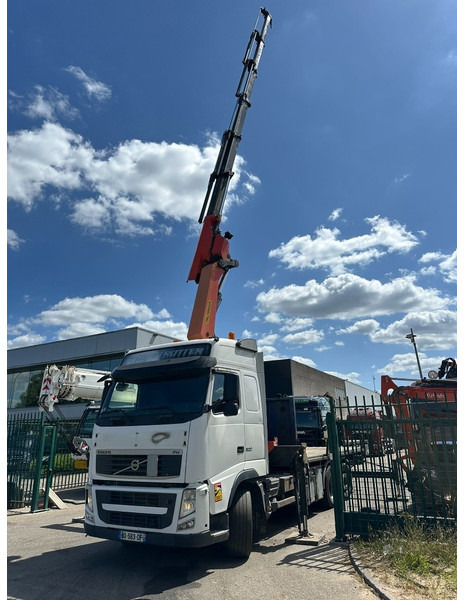 Volvo FH 500 6X2 PRITSCHE + KRAN PALFINGER PK50002 E 5x - RETARDER - PLATFORM 6m20 - TWISTLOCKS 20' - 561.000km - EURO 5 - 드롭사이드/ 플랫베드 트럭, 크레인 트럭 : 사진 5 Volvo FH 500 6X2 PRITSCHE + KRAN PALFINGER PK50002 E 5x - RETARDER - PLATFORM 6m20 - TWISTLOCKS 20' - 561.000km - EURO 5 - 드롭사이드/ 플랫베드 트럭, 크레인 트럭 : 사진 5