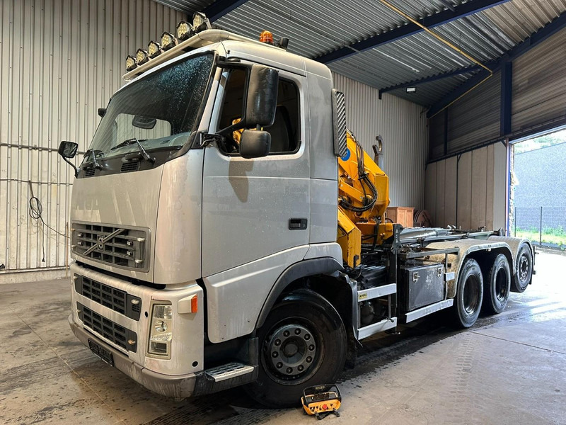 Volvo FH12-420 8x4 HOOKLIFT AJK + CRANE EFFER 250 - 3S - RADIO - TRIDEM LIFT + STEERING AXLE - I SHIFT - BE TRUCK - 후크 리프트 트럭, 크레인 트럭 : 사진 1 Volvo FH12-420 8x4 HOOKLIFT AJK + CRANE EFFER 250 - 3S - RADIO - TRIDEM LIFT + STEERING AXLE - I SHIFT - BE TRUCK - 후크 리프트 트럭, 크레인 트럭 : 사진 1