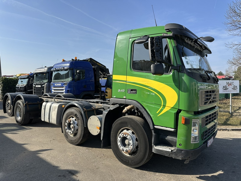 Volvo FM 340 8x2 CHASSIS (7m35) - LIFT+STEERING AXLE - MANUAL GEARBOX - EURO 3 - TÜV 05/2025 - BE TRUCK - 캡 새시 트럭 : 사진 2 Volvo FM 340 8x2 CHASSIS (7m35) - LIFT+STEERING AXLE - MANUAL GEARBOX - EURO 3 - TÜV 05/2025 - BE TRUCK - 캡 새시 트럭 : 사진 2