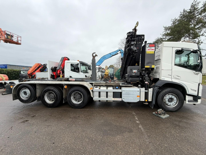 Volvo FM 500 8X4 TRIDEM HOOKLIFT + (25m!) CRANE HIAB 302 E-8x + 1 ME + WINCH - *127.000km* - *1976h crane hours* - TOP CONDITION - BE TRUCK - 후크 리프트 트럭, 크레인 트럭 : 사진 5 Volvo FM 500 8X4 TRIDEM HOOKLIFT + (25m!) CRANE HIAB 302 E-8x + 1 ME + WINCH - *127.000km* - *1976h crane hours* - TOP CONDITION - BE TRUCK - 후크 리프트 트럭, 크레인 트럭 : 사진 5