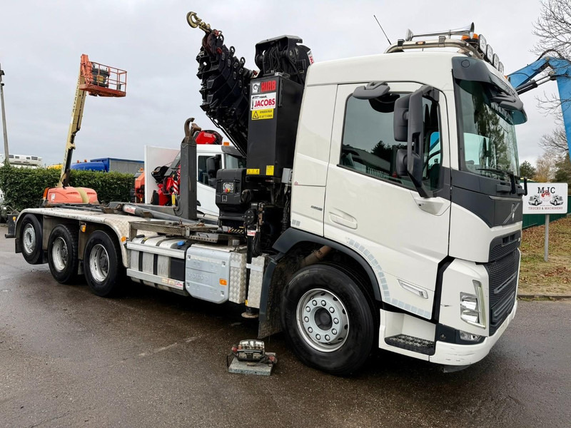 Volvo FM 500 8X4 TRIDEM HOOKLIFT + (25m!) CRANE HIAB 302 E-8x + 1 ME + WINCH - *127.000km* - *1976h crane hours* - TOP CONDITION - BE TRUCK - 후크 리프트 트럭, 크레인 트럭 : 사진 2 Volvo FM 500 8X4 TRIDEM HOOKLIFT + (25m!) CRANE HIAB 302 E-8x + 1 ME + WINCH - *127.000km* - *1976h crane hours* - TOP CONDITION - BE TRUCK - 후크 리프트 트럭, 크레인 트럭 : 사진 2