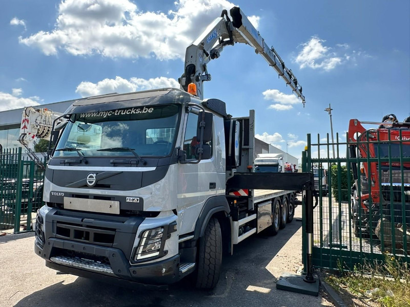 Volvo FMX 330 8x4 TRIDEM PRITSCHE + KRAN EFFER 265 / 6S - PLATFORM 7m50 - EURO 6 - RADIO - *473.000km* - TÜV 05/2026 - BE TRUCK - 드롭사이드/ 플랫베드 트럭, 크레인 트럭 : 사진 5 Volvo FMX 330 8x4 TRIDEM PRITSCHE + KRAN EFFER 265 / 6S - PLATFORM 7m50 - EURO 6 - RADIO - *473.000km* - TÜV 05/2026 - BE TRUCK - 드롭사이드/ 플랫베드 트럭, 크레인 트럭 : 사진 5
