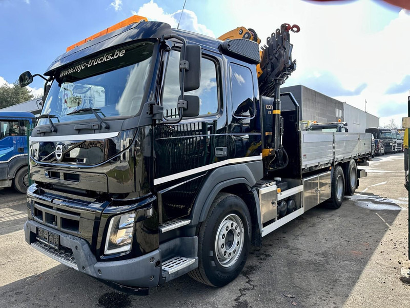 Volvo FMX 370 6x2 PRITSCHE 6M35 + KRAN EFFER 215/6S -*127.000km* - LIFT AXLE - DOUBLE WHEELS - I SHIFT - EURO 6 - BE PAPERS - 드롭사이드/ 플랫베드 트럭, 크레인 트럭 : 사진 4 Volvo FMX 370 6x2 PRITSCHE 6M35 + KRAN EFFER 215/6S -*127.000km* - LIFT AXLE - DOUBLE WHEELS - I SHIFT - EURO 6 - BE PAPERS - 드롭사이드/ 플랫베드 트럭, 크레인 트럭 : 사진 4