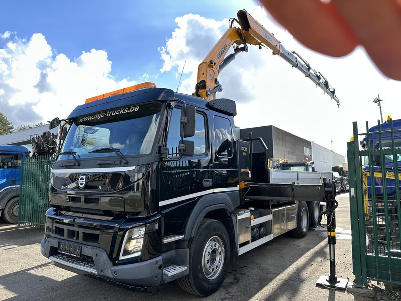 Volvo FMX 370 6x2 PRITSCHE 6M35 + KRAN EFFER 215/6S -*127.000km* - LIFT AXLE - DOUBLE WHEELS - I SHIFT - EURO 6 - BE PAPERS - 드롭사이드/ 플랫베드 트럭, 크레인 트럭 : 사진 5 Volvo FMX 370 6x2 PRITSCHE 6M35 + KRAN EFFER 215/6S -*127.000km* - LIFT AXLE - DOUBLE WHEELS - I SHIFT - EURO 6 - BE PAPERS - 드롭사이드/ 플랫베드 트럭, 크레인 트럭 : 사진 5