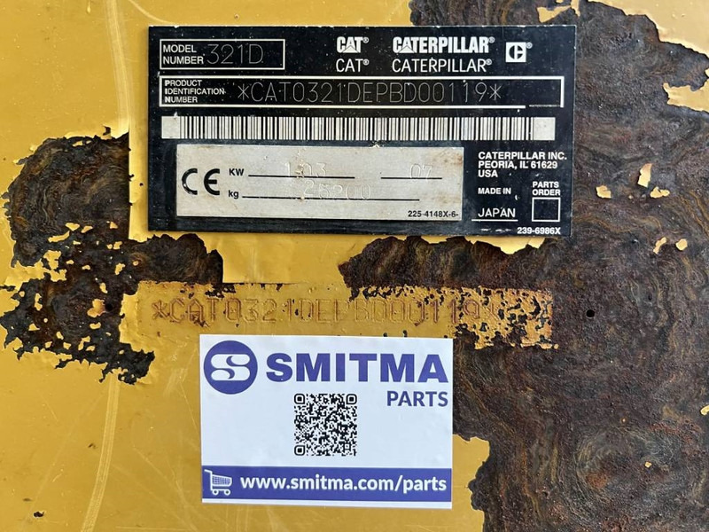 Cat 321D LCR - 크롤러 굴삭기 : 사진 3 Cat 321D LCR - 크롤러 굴삭기 : 사진 3