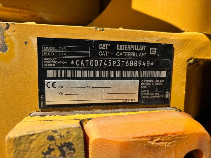 Cat 745 04A - 관절 덤프 : 사진 4 Cat 745 04A - 관절 덤프 : 사진 4