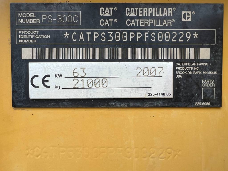 Cat PS300C - 공압 롤러 : 사진 5 Cat PS300C - 공압 롤러 : 사진 5