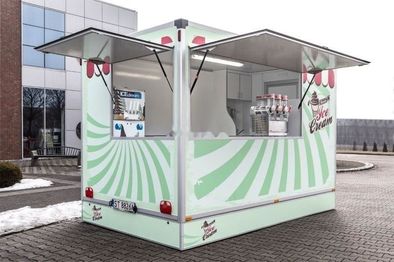 Bannert Imbiss Handel Ice Cream Lody - 자판기 트레일러 : 사진 2 Bannert Imbiss Handel Ice Cream Lody - 자판기 트레일러 : 사진 2