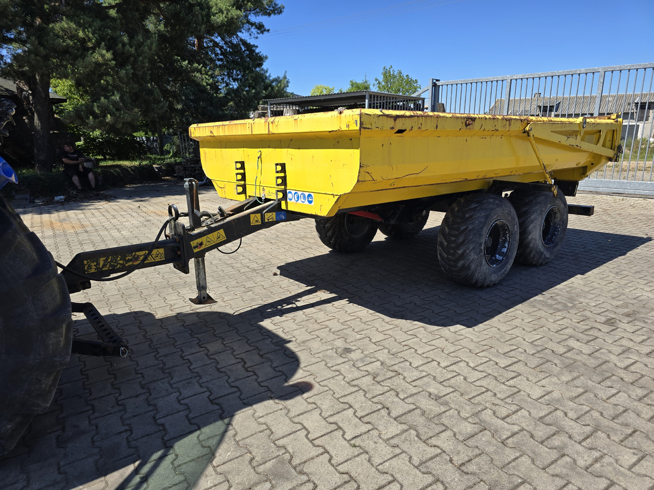 BIGAB BT-8 HARDOX - 덤프 트레일러 : 사진 2 BIGAB BT-8 HARDOX - 덤프 트레일러 : 사진 2