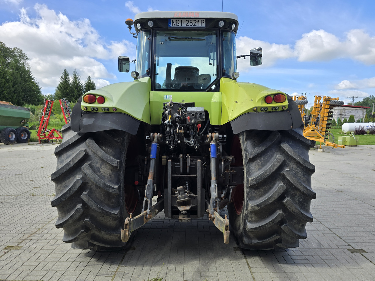 CLAAS AXION 850 - 장궤형 트랙터 : 사진 5 CLAAS AXION 850 - 장궤형 트랙터 : 사진 5
