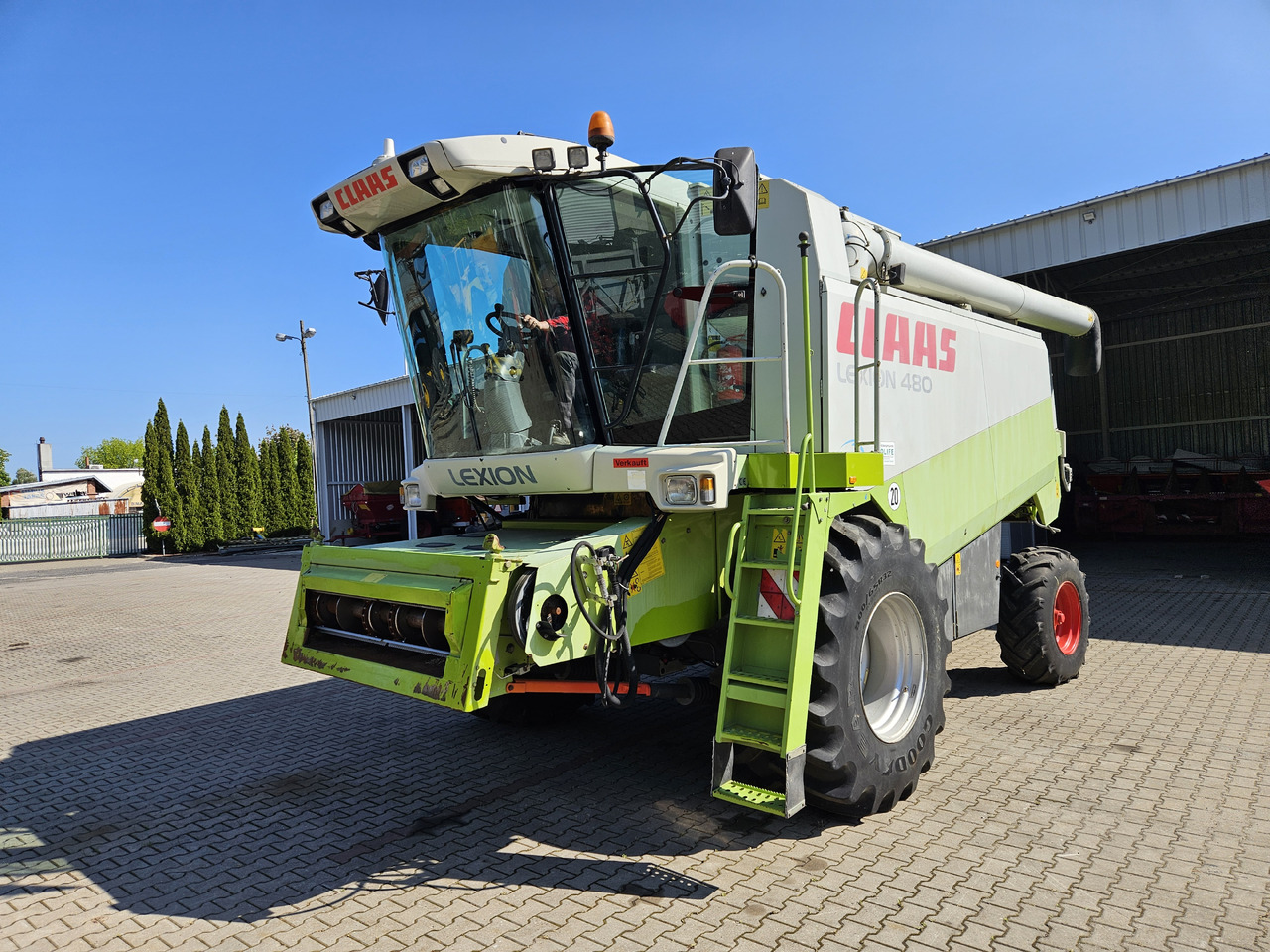 Claas Lexion 480 - 목초수확기 : 사진 2 Claas Lexion 480 - 목초수확기 : 사진 2