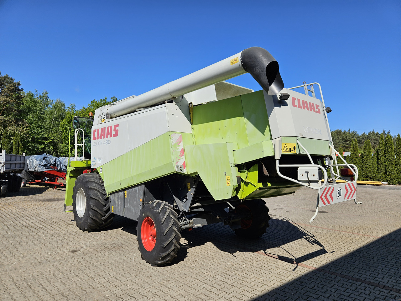 Claas Lexion 480 - 목초수확기 : 사진 4 Claas Lexion 480 - 목초수확기 : 사진 4