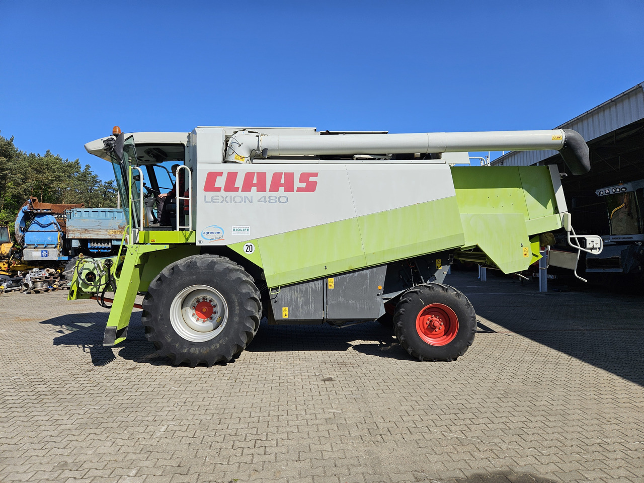 Claas Lexion 480 - 목초수확기 : 사진 3 Claas Lexion 480 - 목초수확기 : 사진 3