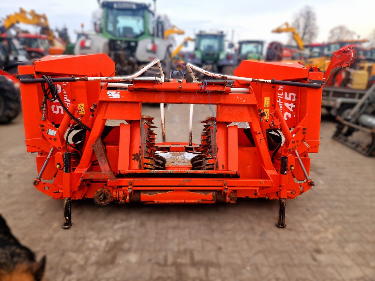 Kemper Champion 345 Claas Jaguar - 콤바인 헤더 트레일러 : 사진 4 Kemper Champion 345 Claas Jaguar - 콤바인 헤더 트레일러 : 사진 4