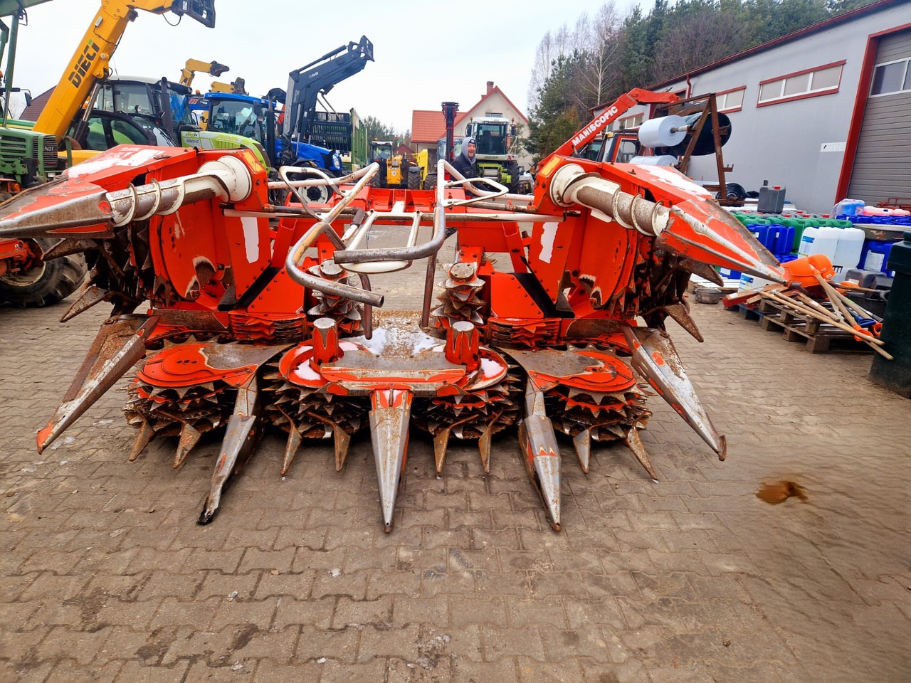 Kemper Champion 345 Claas Jaguar - 콤바인 헤더 트레일러 : 사진 2 Kemper Champion 345 Claas Jaguar - 콤바인 헤더 트레일러 : 사진 2