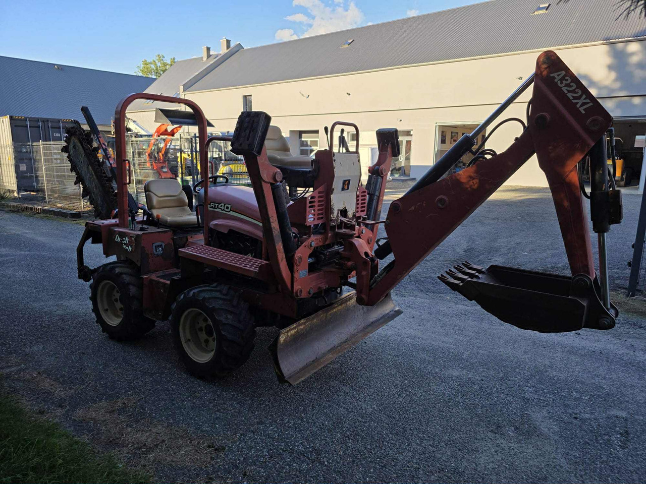Knikmops Ditch Witch rt40 - 트렌처 : 사진 5 Knikmops Ditch Witch rt40 - 트렌처 : 사진 5