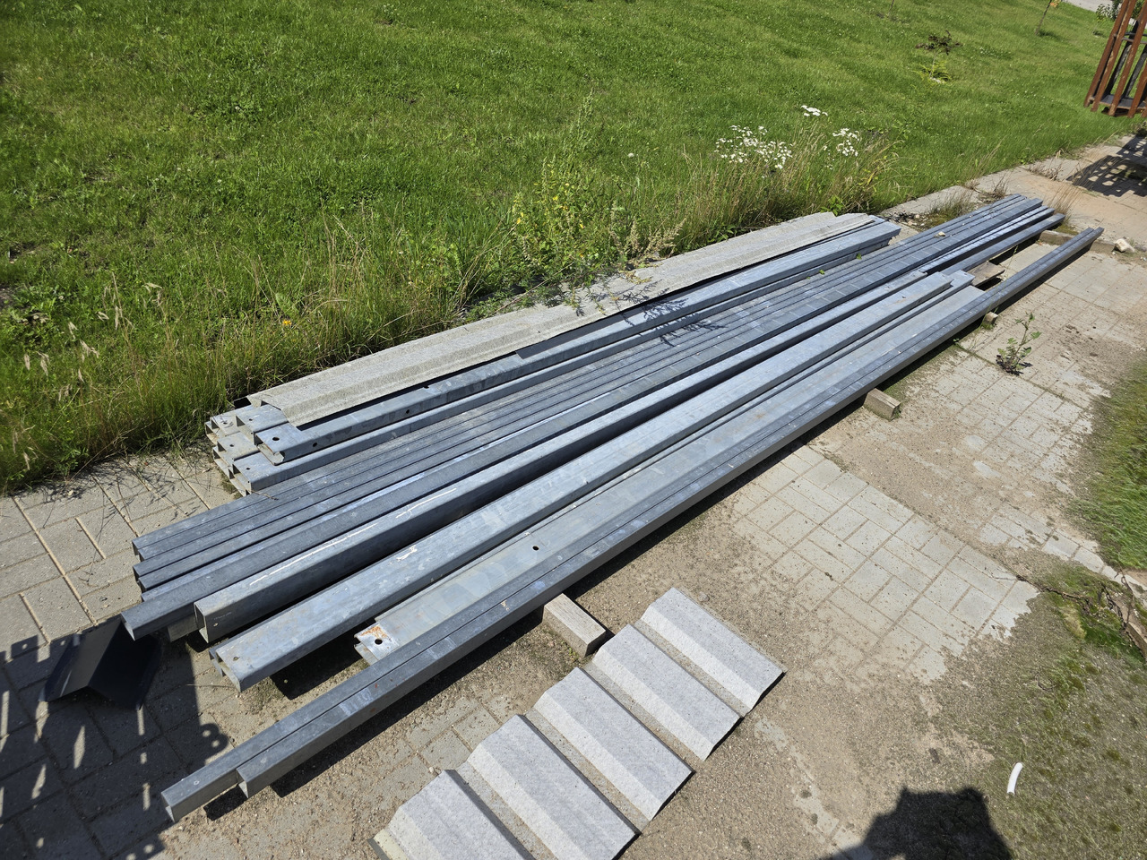 Konstrukcja hali / wiaty stalowej 8 m x 5 m (40 m2) ocynkowana NOWA - 건설장비 : 사진 4 Konstrukcja hali / wiaty stalowej 8 m x 5 m (40 m2) ocynkowana NOWA - 건설장비 : 사진 4