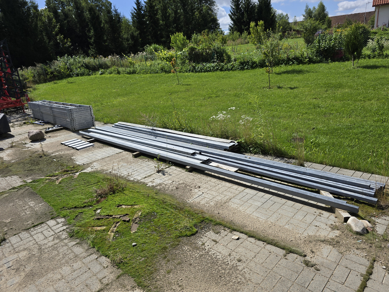 Konstrukcja hali / wiaty stalowej 8 m x 5 m (40 m2) ocynkowana NOWA - 건설장비 : 사진 3 Konstrukcja hali / wiaty stalowej 8 m x 5 m (40 m2) ocynkowana NOWA - 건설장비 : 사진 3