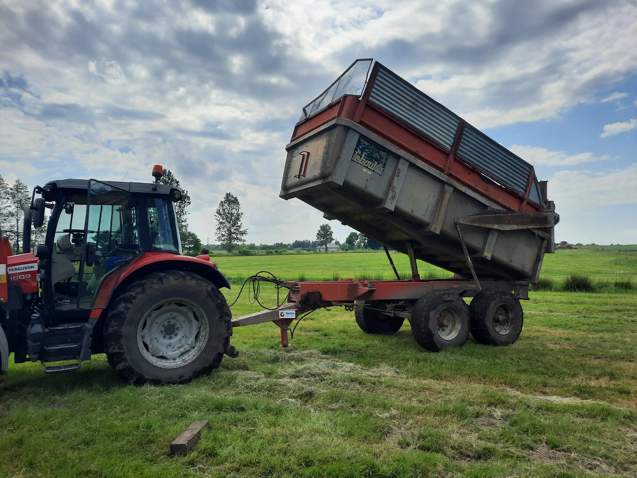 LEBOULCH RB2120 (12 ton / 25 m3) - 농장 티핑 트레일러/ 덤프 : 사진 2 LEBOULCH RB2120 (12 ton / 25 m3) - 농장 티핑 트레일러/ 덤프 : 사진 2