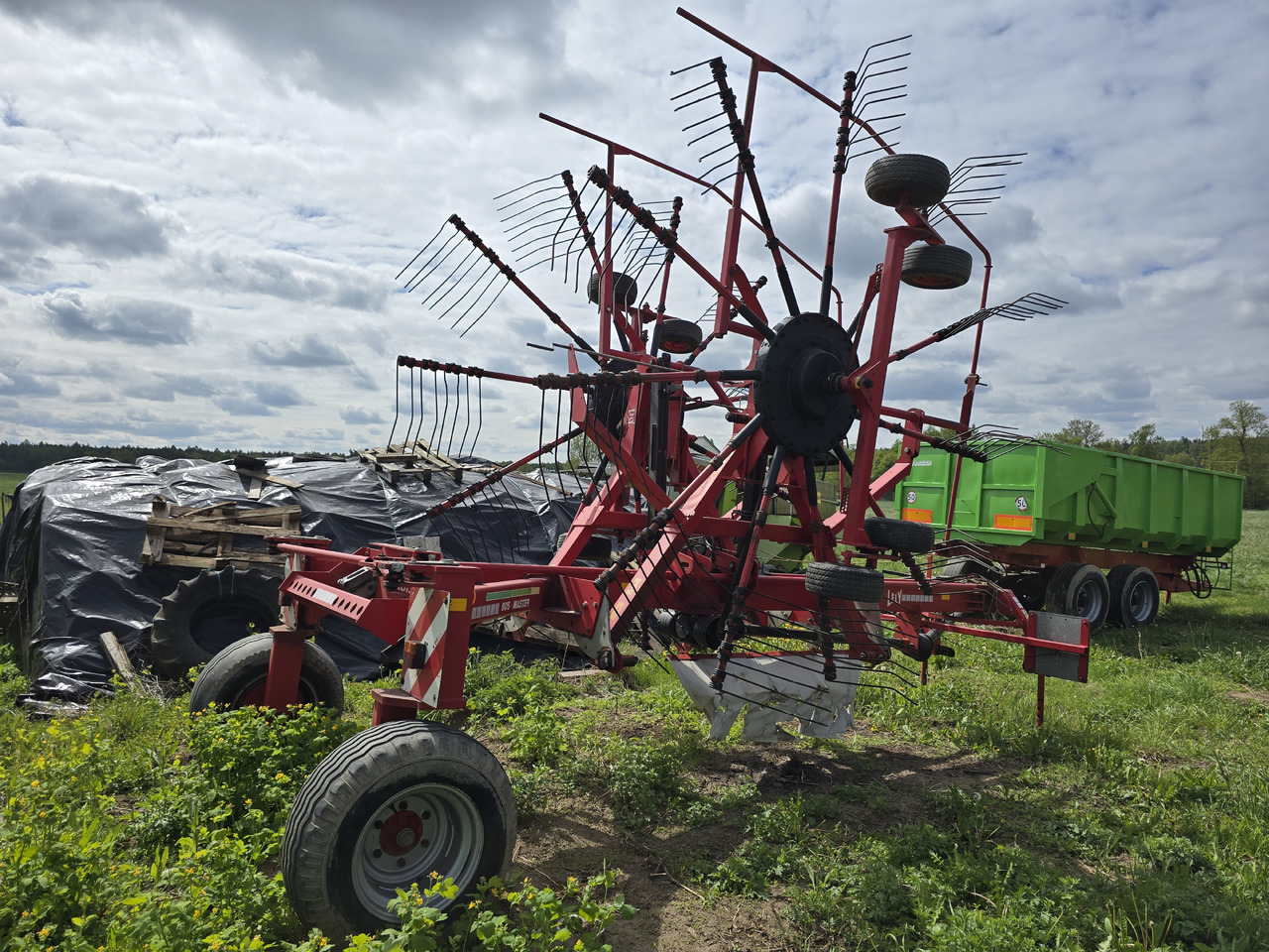 LELY HIBISCUS 805 Master - 반전기/ 레이크 : 사진 3 LELY HIBISCUS 805 Master - 반전기/ 레이크 : 사진 3
