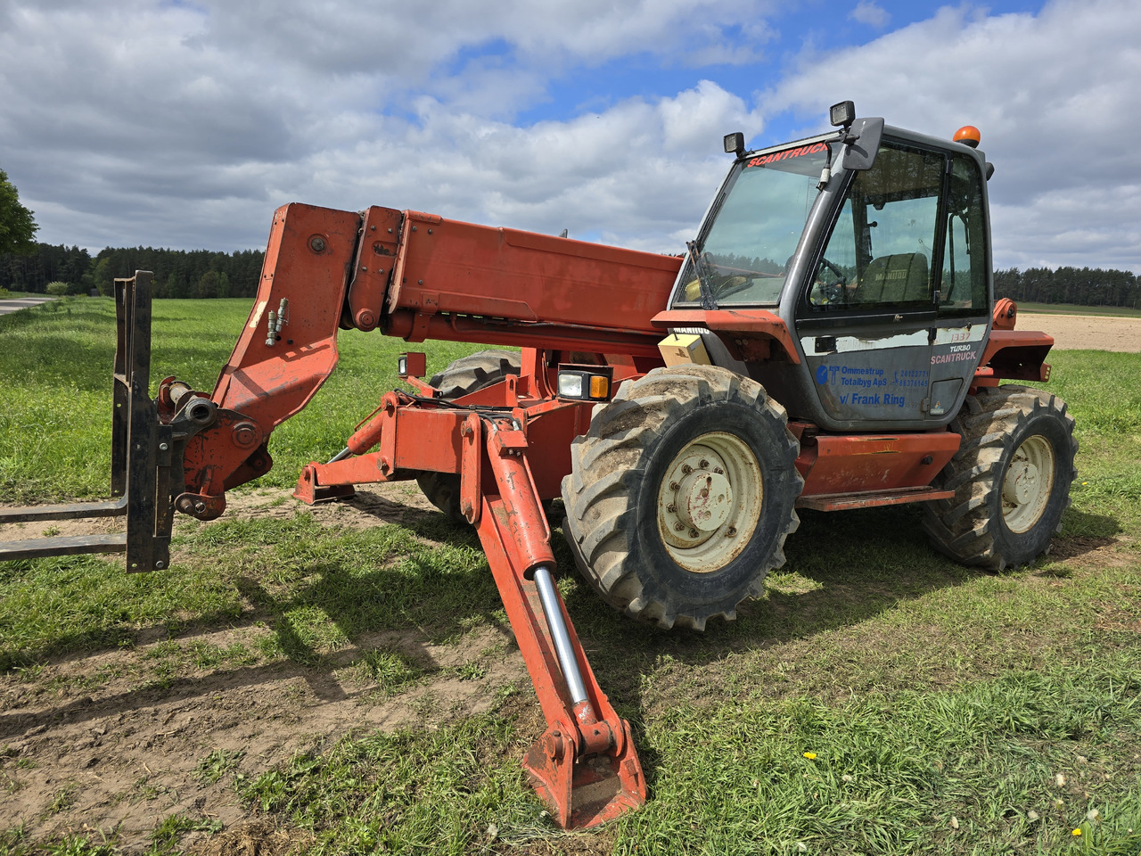 MANITOU MT 1337 SLT Turbo - 휠 로더 : 사진 2 MANITOU MT 1337 SLT Turbo - 휠 로더 : 사진 2