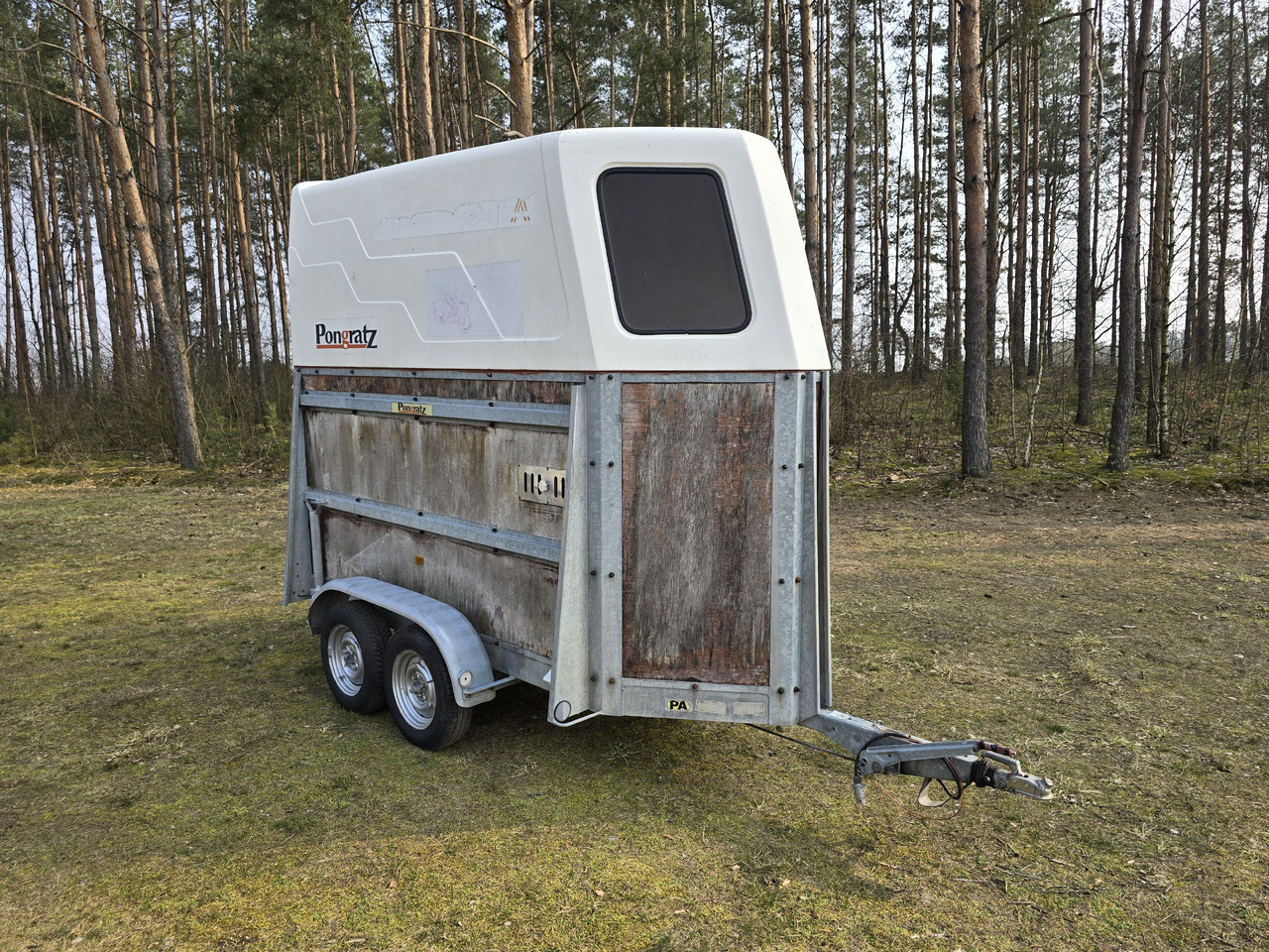 PONGRATZ PA 310 T - 가축 트레일러 : 사진 5 PONGRATZ PA 310 T - 가축 트레일러 : 사진 5