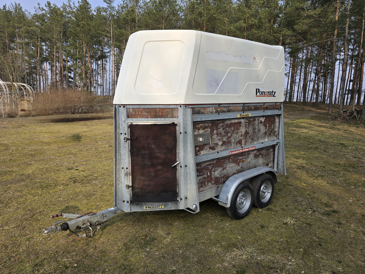 PONGRATZ PA 310 T - 가축 트레일러 : 사진 2 PONGRATZ PA 310 T - 가축 트레일러 : 사진 2