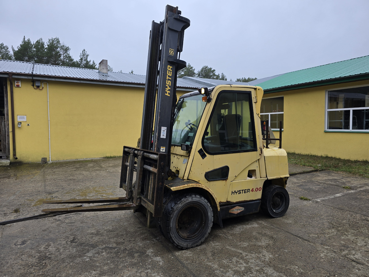 Hyster H4.00XM-5 - 디젤 지게차 : 사진 1 Hyster H4.00XM-5 - 디젤 지게차 : 사진 1