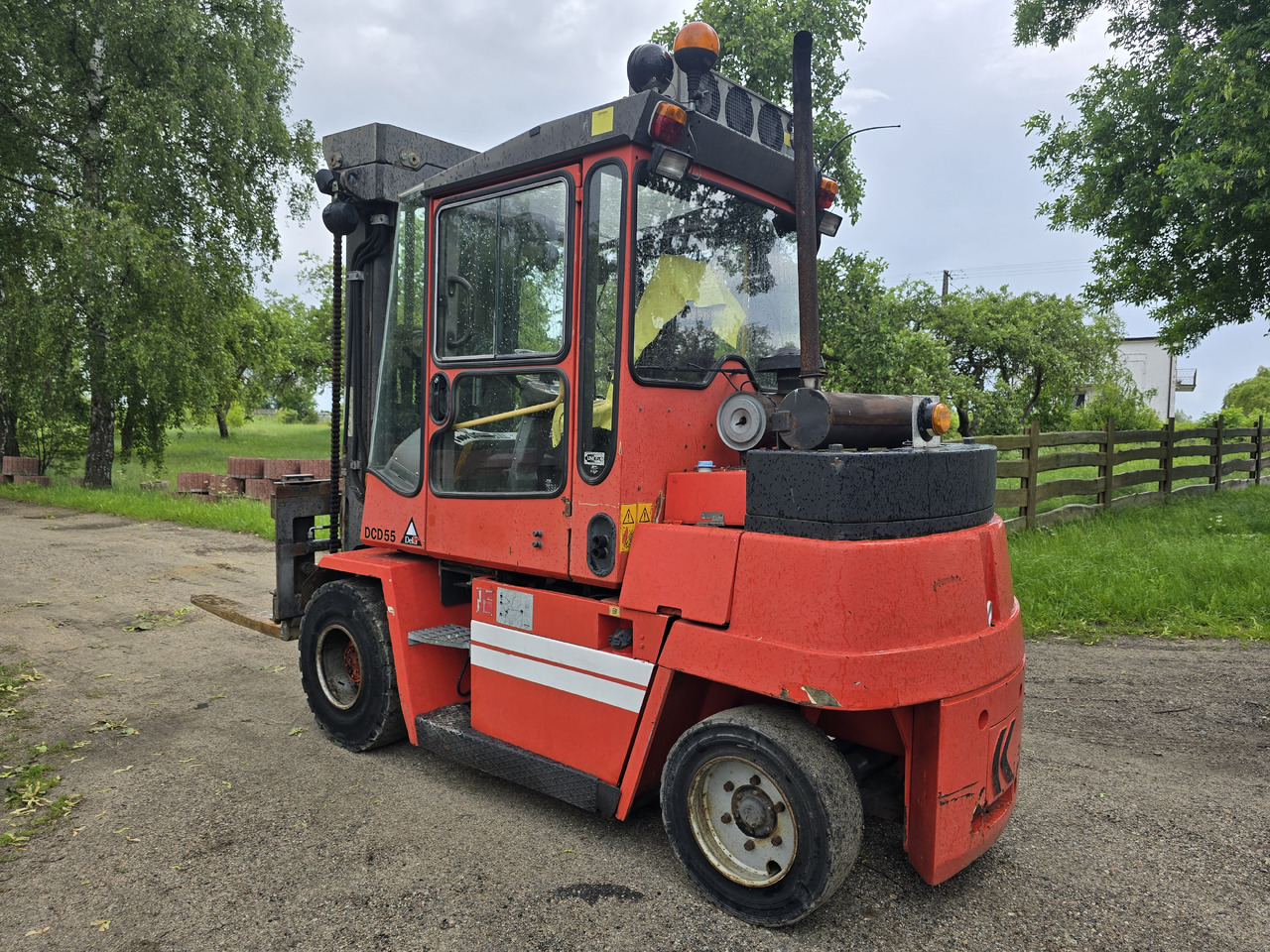 Kalmar DCD 55-6 Triplex - 디젤 지게차 : 사진 5 Kalmar DCD 55-6 Triplex - 디젤 지게차 : 사진 5