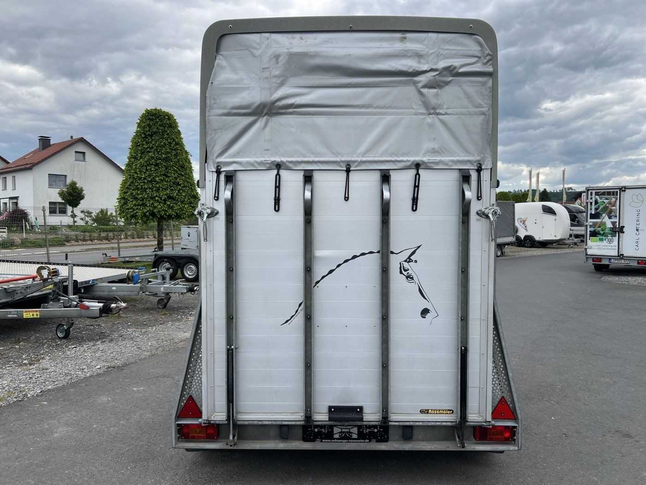 BOECKMANN Duo AP Pferdetransporter Viehanhänger - 말 트레일러 : 사진 4 BOECKMANN Duo AP Pferdetransporter Viehanhänger - 말 트레일러 : 사진 4