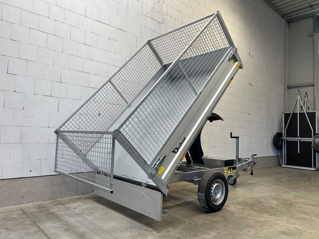 CHEVAL LIBERTE DEBON PW0E Lux 1500 Gitter Rückwärtskipper - 덤프 트레일러 : 사진 2 CHEVAL LIBERTE DEBON PW0E Lux 1500 Gitter Rückwärtskipper - 덤프 트레일러 : 사진 2