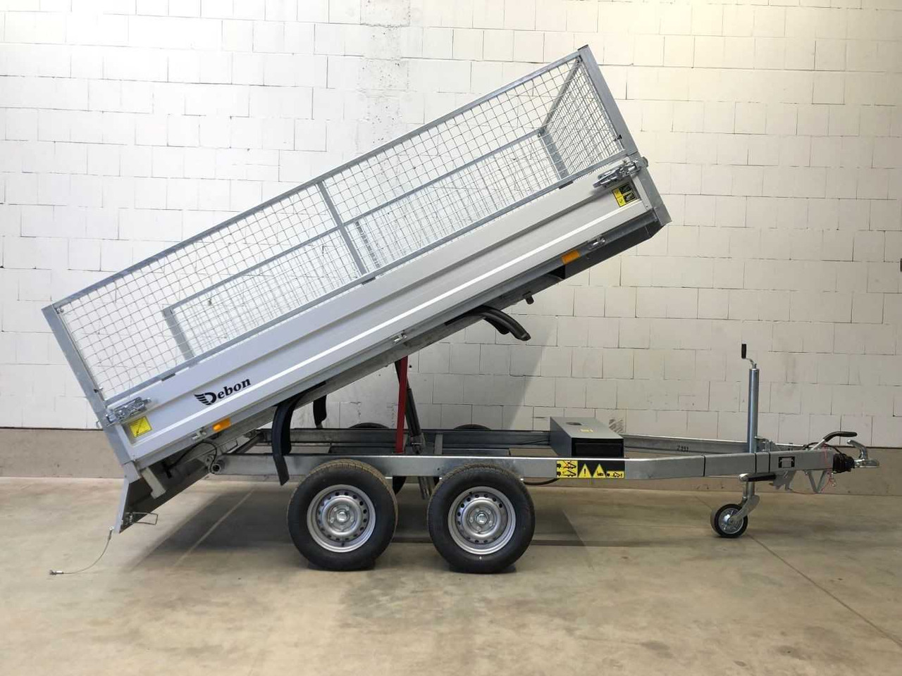 CHEVAL LIBERTE DEBON PW1.2E Lux E-Pumpe Gitter Rückwärtskipper - 덤프 트레일러 : 사진 1 CHEVAL LIBERTE DEBON PW1.2E Lux E-Pumpe Gitter Rückwärtskipper - 덤프 트레일러 : 사진 1