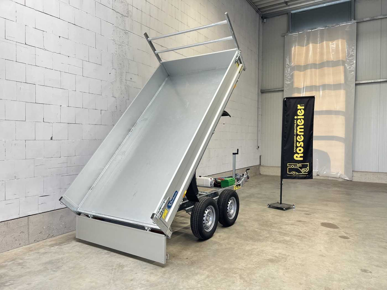 CHEVAL LIBERTE DEBON PW1.2E Lux E-Pumpe Rückwärtskipper - 덤프 트레일러 : 사진 2 CHEVAL LIBERTE DEBON PW1.2E Lux E-Pumpe Rückwärtskipper - 덤프 트레일러 : 사진 2