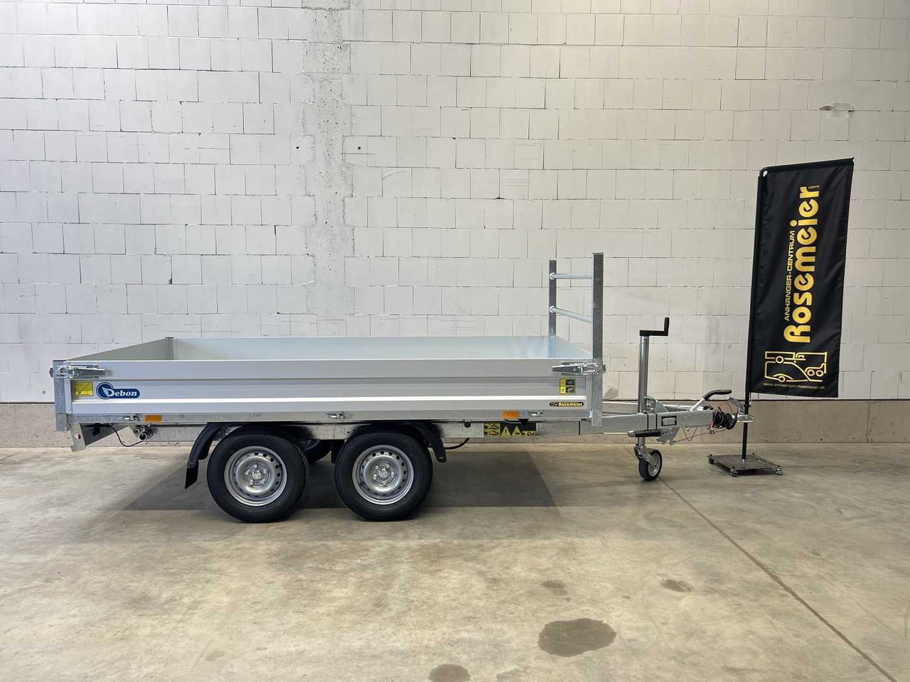 CHEVAL LIBERTE DEBON PW1.2E Lux E-Pumpe Rückwärtskipper - 덤프 트레일러 : 사진 5 CHEVAL LIBERTE DEBON PW1.2E Lux E-Pumpe Rückwärtskipper - 덤프 트레일러 : 사진 5