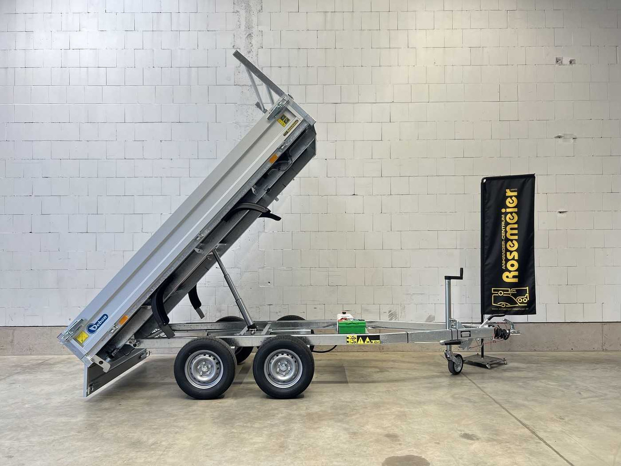 CHEVAL LIBERTE DEBON PW1.2E Lux E-Pumpe Rückwärtskipper - 덤프 트레일러 : 사진 1 CHEVAL LIBERTE DEBON PW1.2E Lux E-Pumpe Rückwärtskipper - 덤프 트레일러 : 사진 1