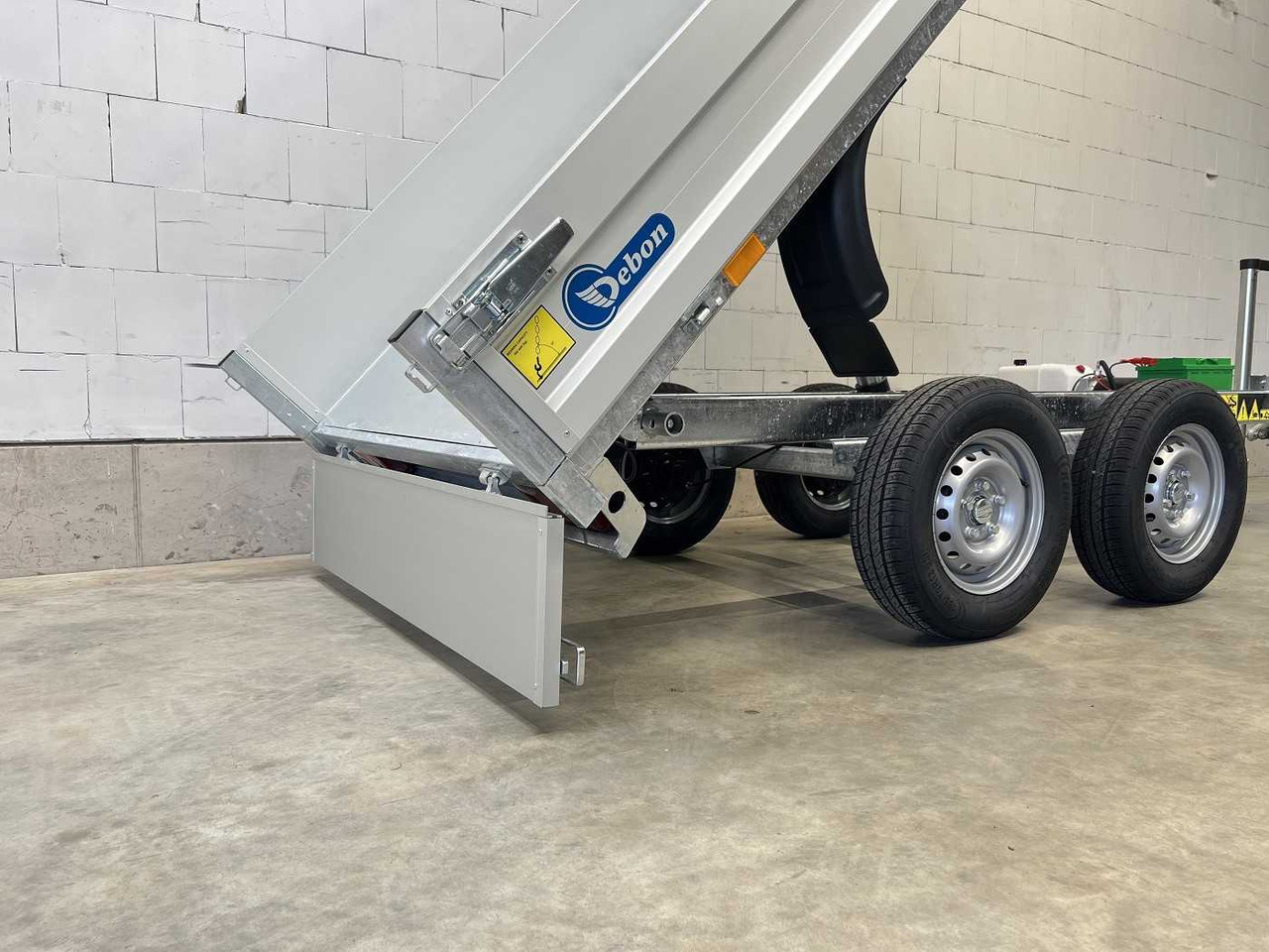 CHEVAL LIBERTE DEBON PW1.2E Lux E-Pumpe Rückwärtskipper - 덤프 트레일러 : 사진 4 CHEVAL LIBERTE DEBON PW1.2E Lux E-Pumpe Rückwärtskipper - 덤프 트레일러 : 사진 4