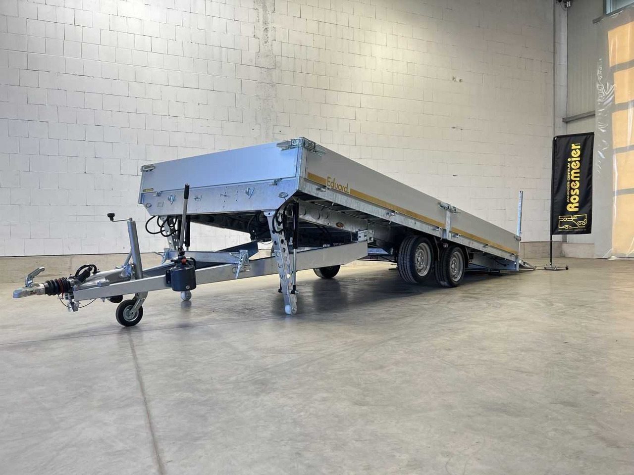 신규 플랜트 트레일러 EDUARD 5022-4-AK3-3563-J Maschinentransporter Maschinentransporter : 사진 17