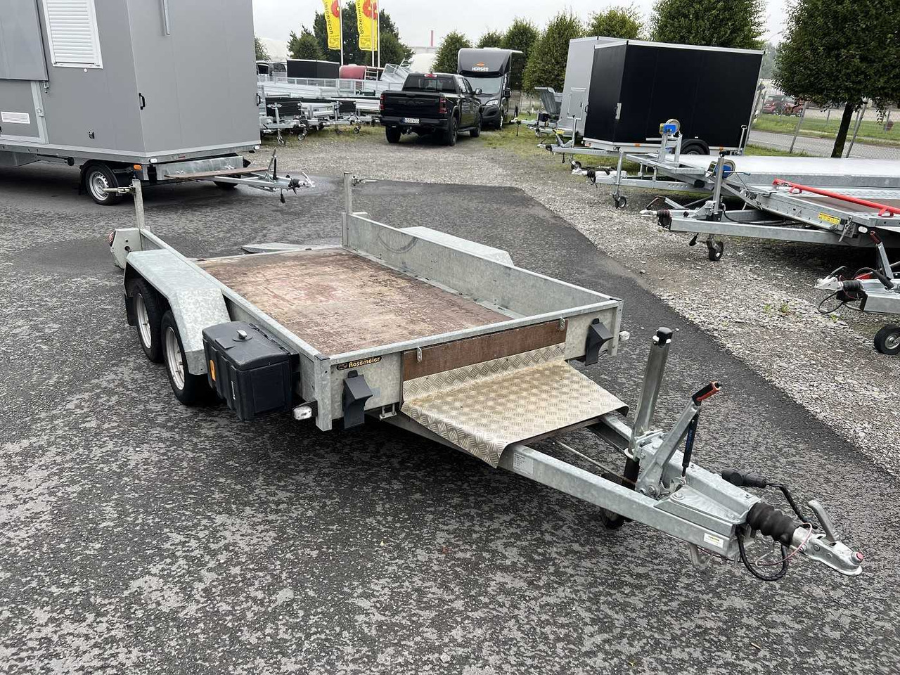 HUMBAUR HS-Senko TA Maschinentransporter - 플랜트 트레일러 : 사진 3 HUMBAUR HS-Senko TA Maschinentransporter - 플랜트 트레일러 : 사진 3