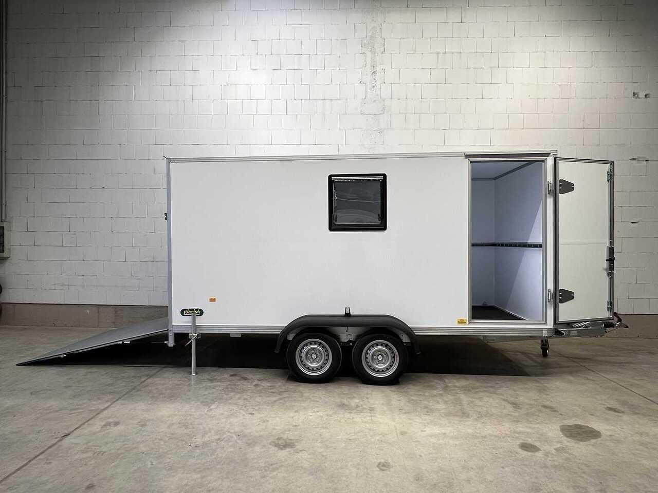 신규 밀폐형 박스 트레일러 UNSINN UKU 421719-26-14 Rampe Tür Fen Kofferanhänger : 사진 1