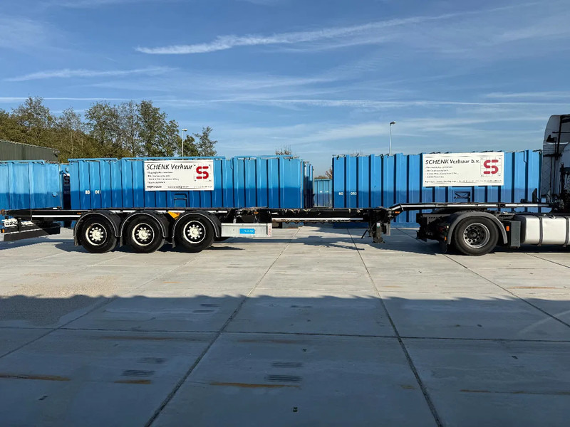 D-Tec Flexitrailer 3x Extandable / For all sizes container/tyres all 80%/Holland Trailer - 컨테이너 운반 장치/ 스와프 보디 세미 트레일러 : 사진 2 D-Tec Flexitrailer 3x Extandable / For all sizes container/tyres all 80%/Holland Trailer - 컨테이너 운반 장치/ 스와프 보디 세미 트레일러 : 사진 2