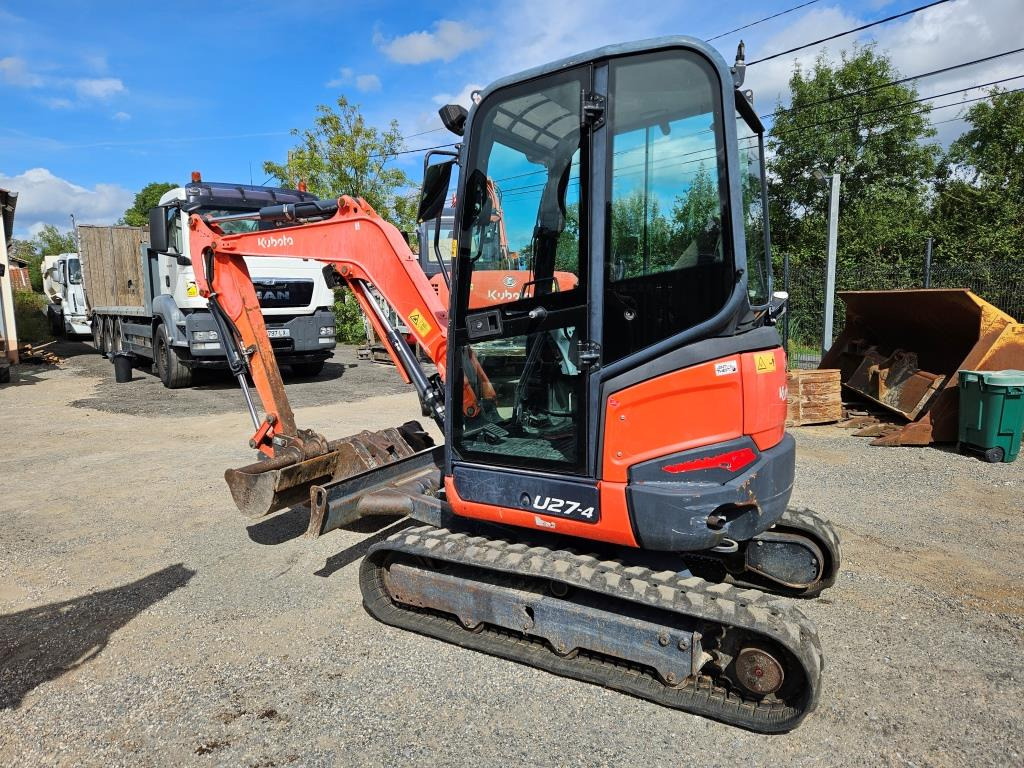 KUBOTA U 27-4 - 미니 굴삭기 : 사진 3 KUBOTA U 27-4 - 미니 굴삭기 : 사진 3