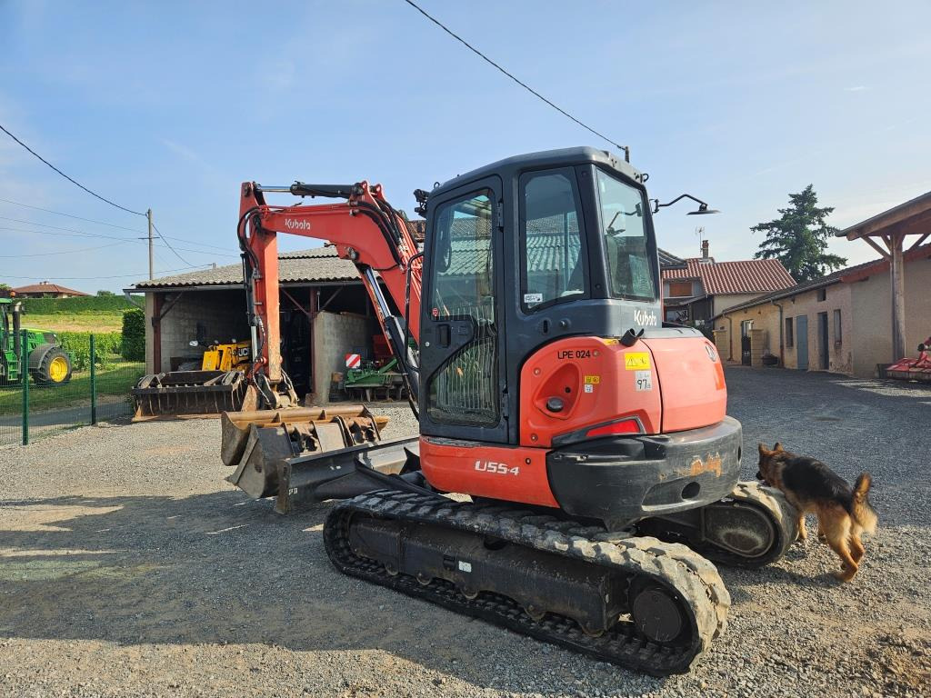 KUBOTA U 55 -4 - 미니 굴삭기 : 사진 2 KUBOTA U 55 -4 - 미니 굴삭기 : 사진 2