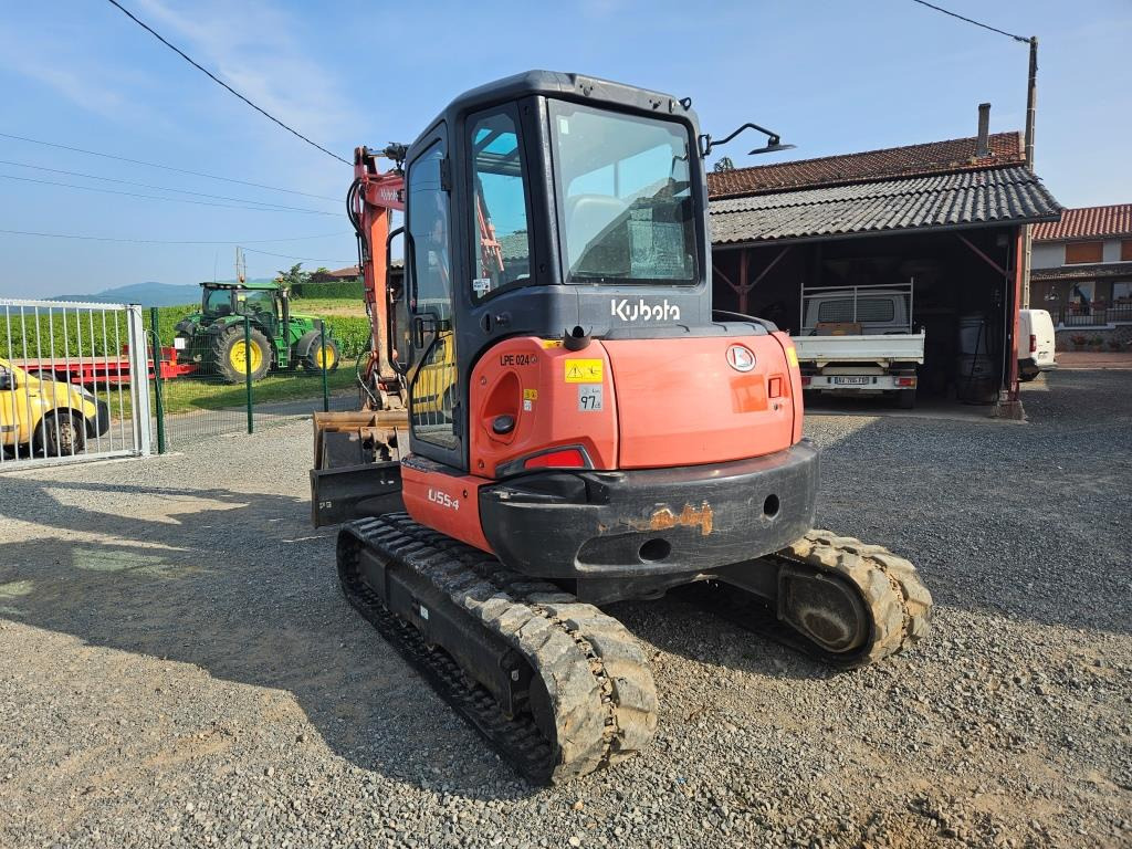 KUBOTA U 55 -4 - 미니 굴삭기 : 사진 4 KUBOTA U 55 -4 - 미니 굴삭기 : 사진 4