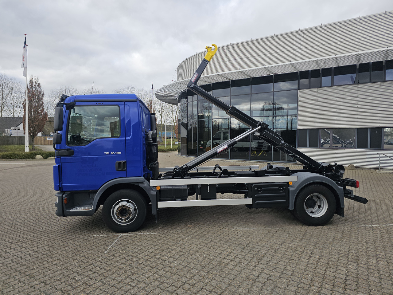 MAN TGL 12.190 BL - 후크 리프트 트럭 : 사진 2 MAN TGL 12.190 BL - 후크 리프트 트럭 : 사진 2