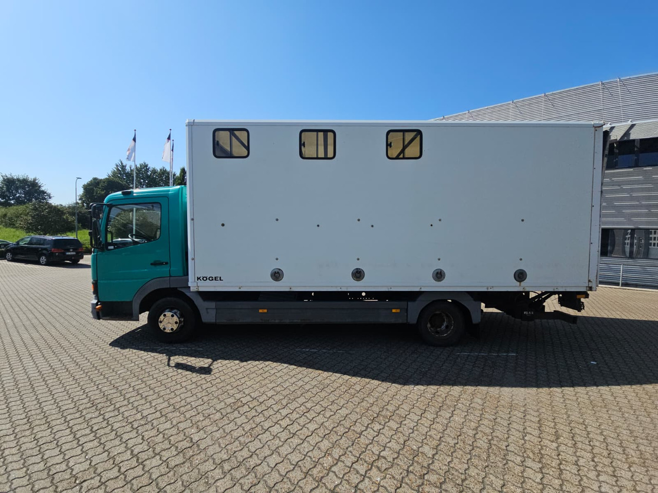 Mercedes Atego 817 - 가축 트럭 : 사진 4 Mercedes Atego 817 - 가축 트럭 : 사진 4
