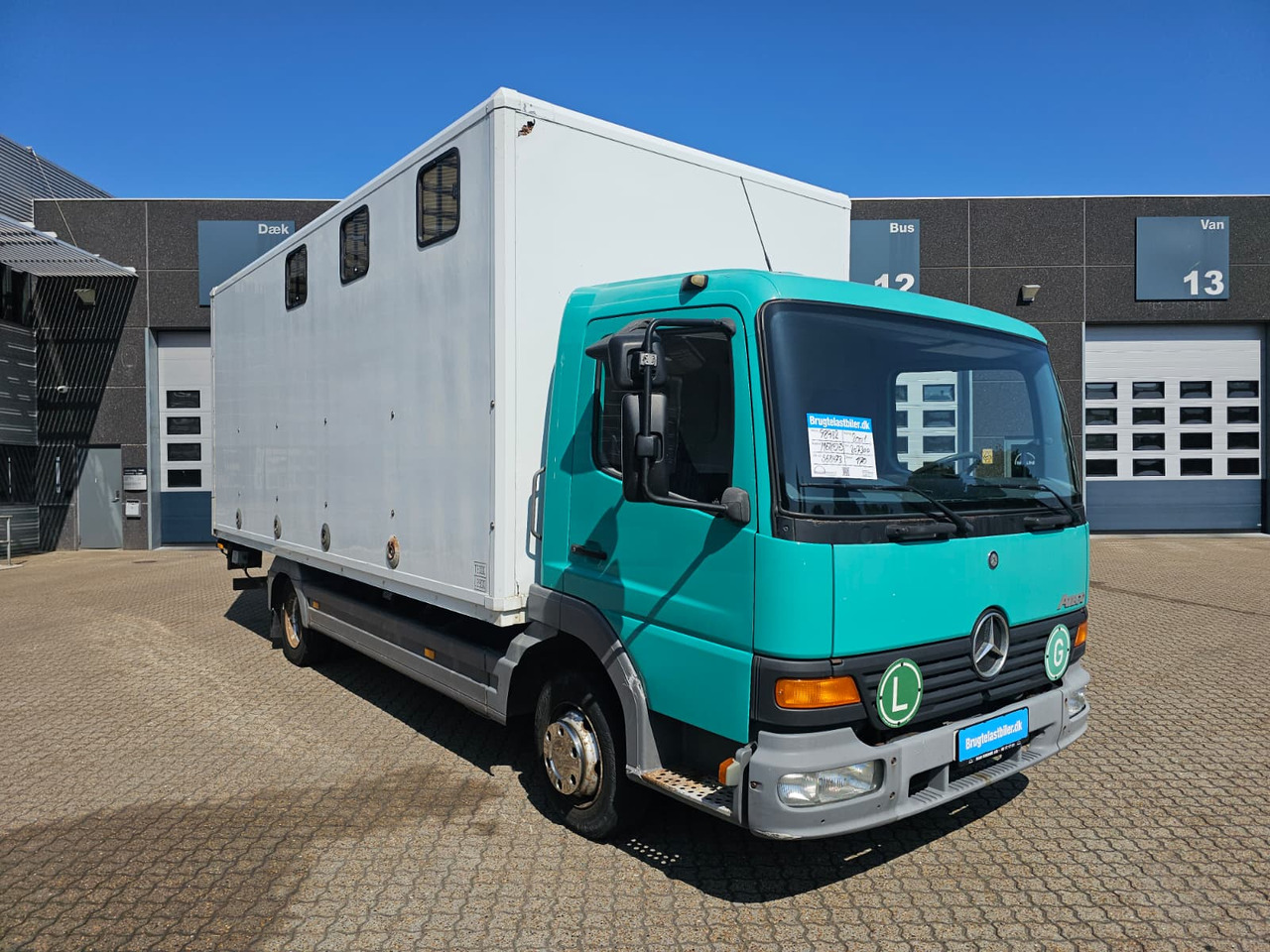 Mercedes Atego 817 - 가축 트럭 : 사진 2 Mercedes Atego 817 - 가축 트럭 : 사진 2
