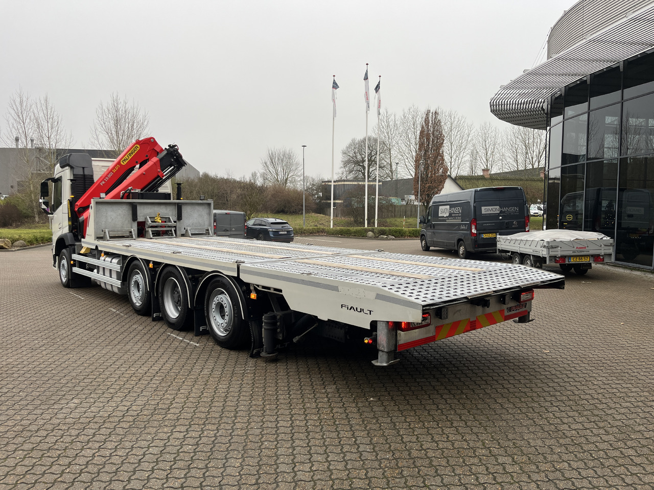 Volvo FM500 - 자동 운반 장치 트럭, 크레인 트럭 : 사진 4 Volvo FM500 - 자동 운반 장치 트럭, 크레인 트럭 : 사진 4