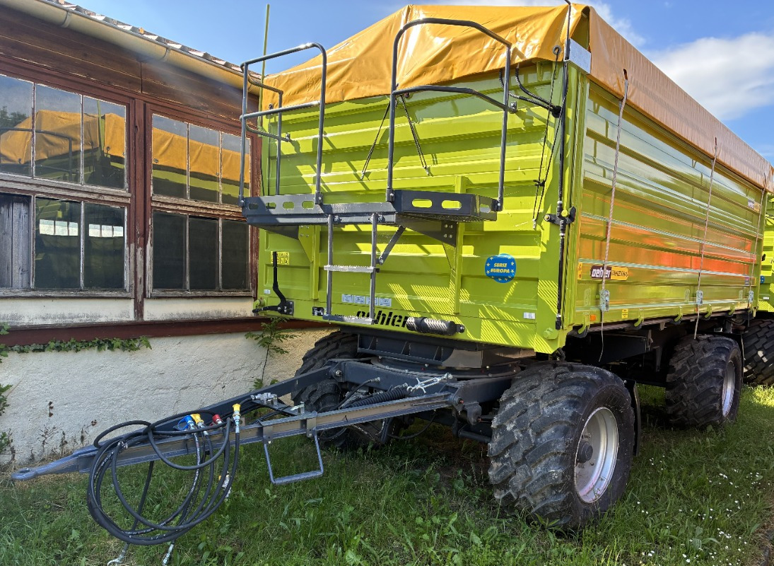 Oehler OL ZDK 180 - 농장 티핑 트레일러/ 덤프 : 사진 1 Oehler OL ZDK 180 - 농장 티핑 트레일러/ 덤프 : 사진 1