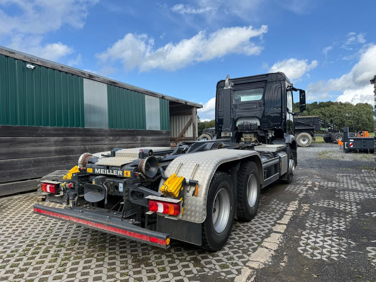 Mercedes-Benz Arocs 5 2648 Meiller Hakenlift 21-60 neuwertig - 후크 리프트 트럭 : 사진 3 Mercedes-Benz Arocs 5 2648 Meiller Hakenlift 21-60 neuwertig - 후크 리프트 트럭 : 사진 3